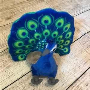 Wild Republic 9” Peacock plush stuffed Animal NEW